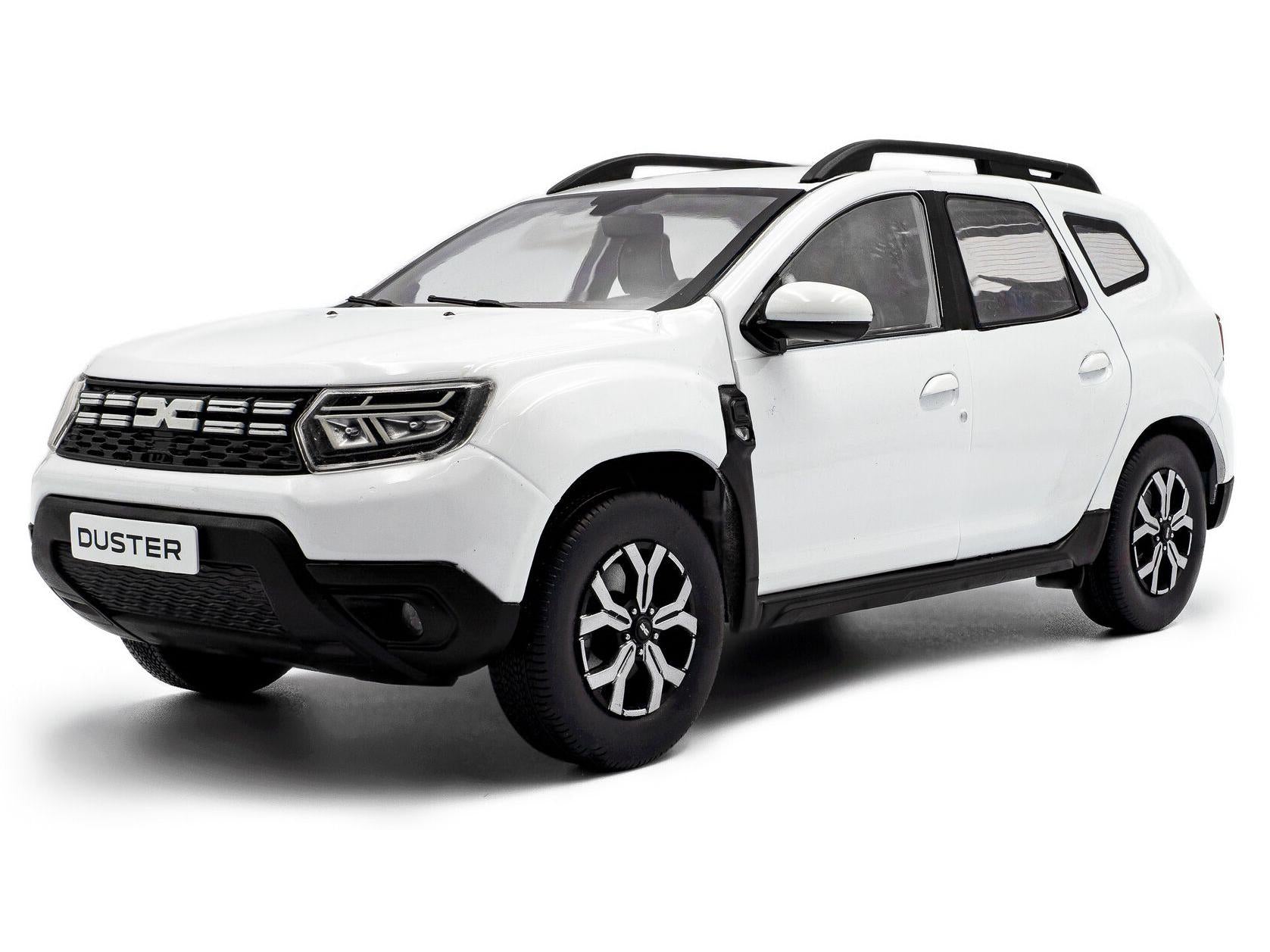 Dacia Duster PH.2.5 2024 White 1:18 Scale Solido Diecast Model-Solido-Diecast Model Centre