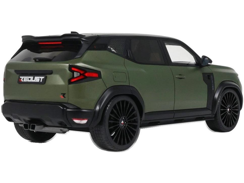 Dacia Duster Redust Sport 4x2 Hybrid Green 2025 1:18 Scale Resin Car – OttOmobile-OttOmobile-Diecast Model Centre