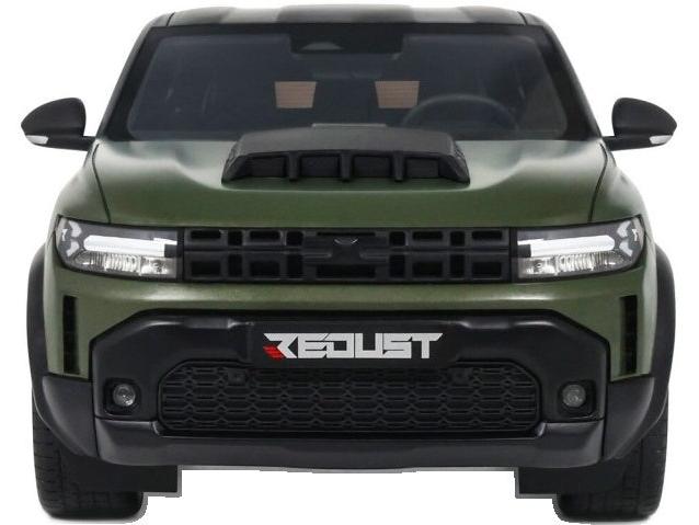 Dacia Duster Redust Sport 4x2 Hybrid Green 2025 1:18 Scale Resin Car – OttOmobile-OttOmobile-Diecast Model Centre
