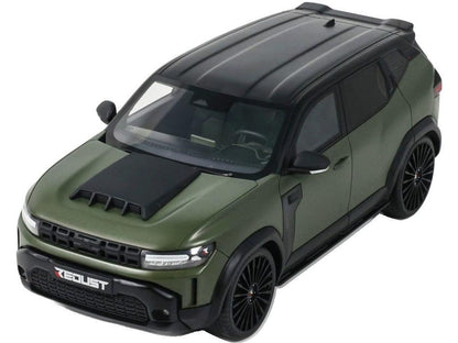 Dacia Duster Redust Sport 4x2 Hybrid Green 2025 1:18 Scale Resin Car – OttOmobile-OttOmobile-Diecast Model Centre