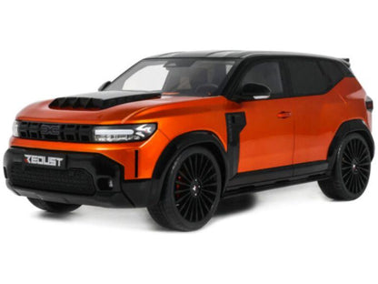 Dacia Duster Redust Sport 4x2 Hybrid Orange 2025 1:18 Scale Resin Model Car – OttOmobile-OttOmobile-Diecast Model Centre