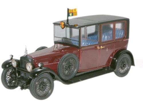 Daimler Double-Six 30 HP Brougham King George V Sandringham 1929 1:43 Scale Diecast Car – Oxford Diecast-Oxford Diecast-Diecast Model Centre