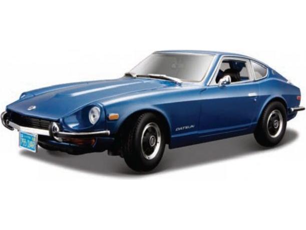 Datsun 240Z 1971 Blue 1:18 Scale Maisto Diecast Toy Car