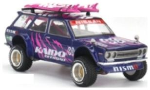 Datsun 510 4x4 Wagon Kaido Offroad V2 1:64 Scale MINI GT Diecast Model-MINI GT-Diecast Model Centre