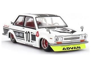Datsun 510 Street Team XMM V1 1:64 Scale MINI GT Diecast Model-MINI GT-Diecast Model Centre