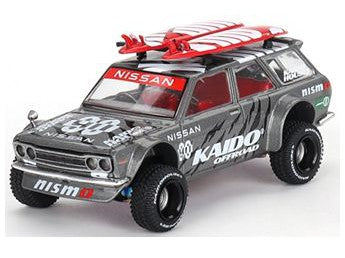 x Kaido House 1/64 Datsun KAIDO 510 Wagon 4x4 Winter Holiday Edition  Diecast Scale Model