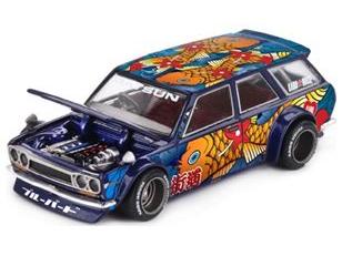 Datsun Kaido 510 Wagon Koi Wagon V1 1:64 Scale Diecast Model Car – MINI GT-MINI GT-Diecast Model Centre