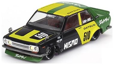 Datsun Street 510 Racing V2 1:64 Scale MINI GT Diecast Model-MINI GT-Diecast Model Centre