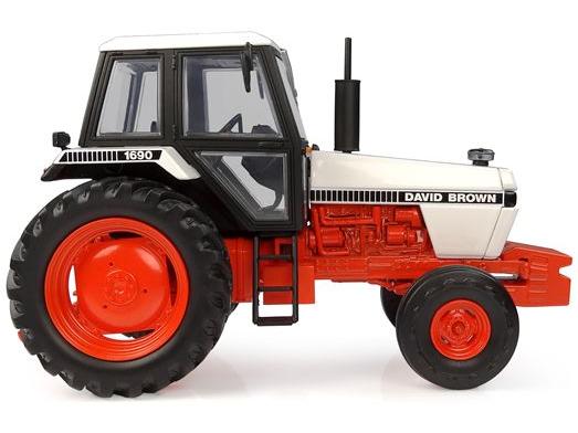 David Brown 1690 Tractor 1979 1:32 Scale Universal Hobbies Diecast Model-Universal Hobbies-Diecast Model Centre