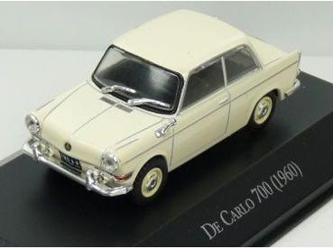 De Carlo De Carlo 700 (BMW 700) Cream (Argentina Spec.) 1:43 Scale Diecast Model-Unbranded-Diecast Model Centre