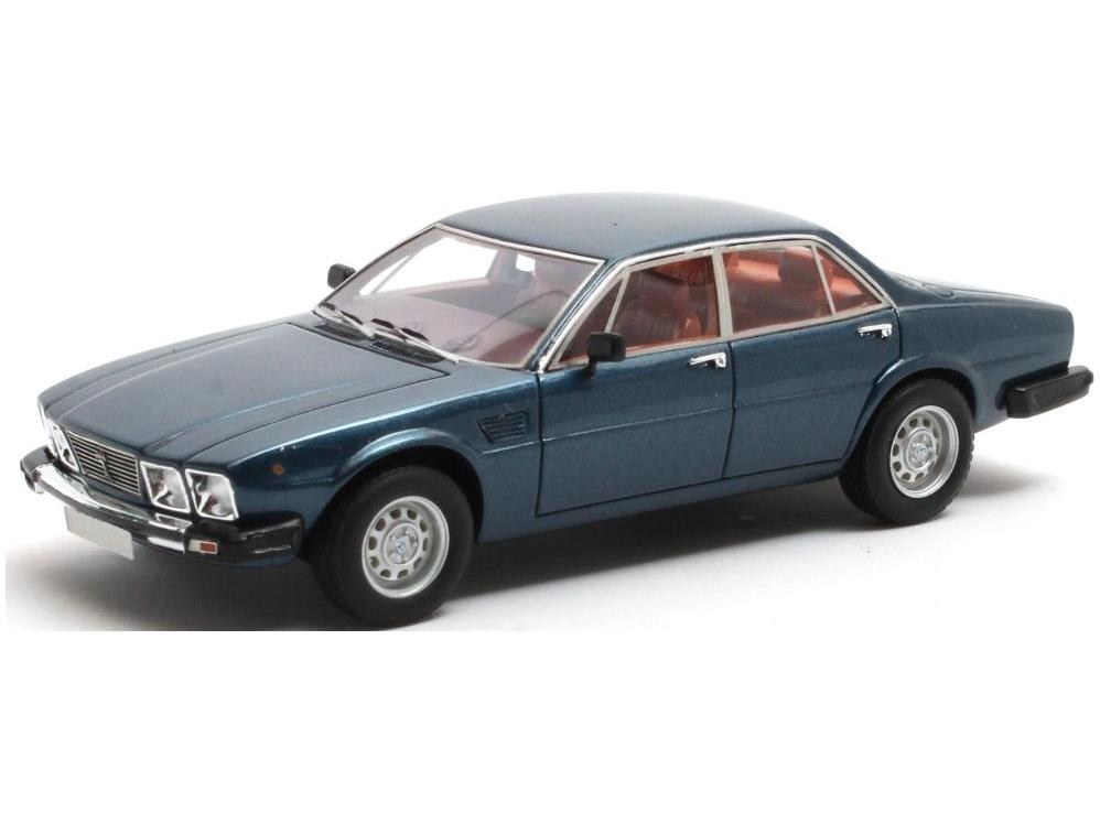 De Tomaso Deauville S2 Blue Metallic 1978-1985 1:43 Scale Matrix Resin Model Car-Matrix-Diecast Model Centre