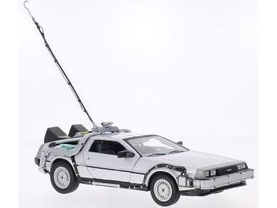 DeLorean Back to The Future 1 1:24 Scale Welly Diecast Model-Welly-Diecast Model Centre