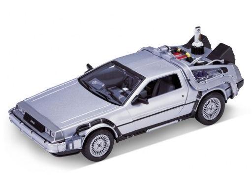 DeLorean Back to The Future 2 Wheels 1:24 Scale Welly Diecast Model-Welly-Diecast Model Centre