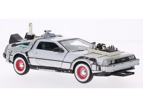 DeLorean Back to The Future 3 1:24 Scale Welly Diecast Model-Welly-Diecast Model Centre