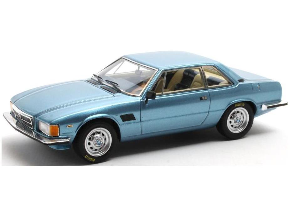 DeTomaso Longchamp Blue Metallic 1972 1:43 Scale Matrix Resin Model Car-Matrix-Diecast Model Centre