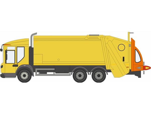 Dennis Eagle Refuse Truck Yellow 1:76 Scale Diecast Truck – Oxford Diecast-Oxford Diecast-Diecast Model Centre