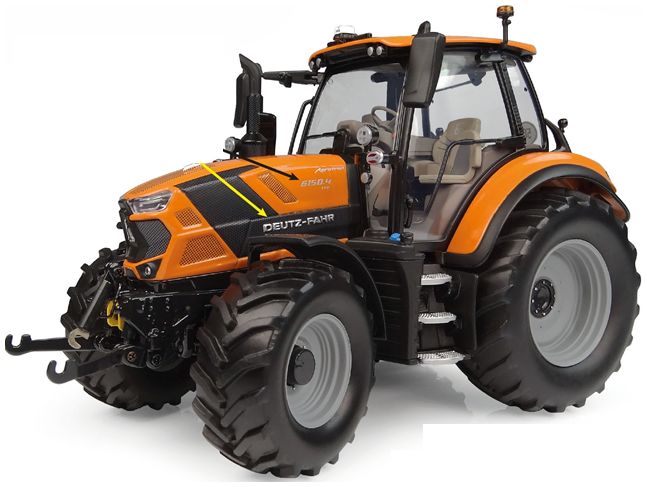 Deutz-Fahr 6150.4 TTV Municipal Version Tractor Limited Edition 500pcs 1:32 Scale Universal Hobbies Diecast Model-Universal Hobbies-Diecast Model Centre