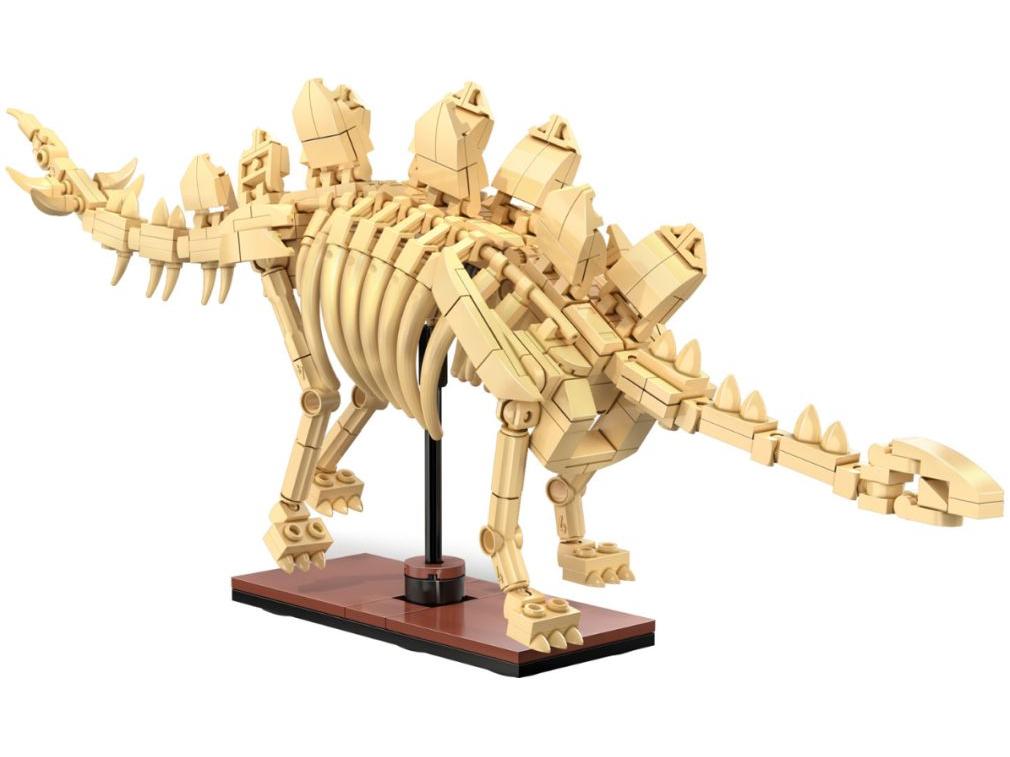 Dinosaur Fossils: Stegosaurus (297 pcs) Cada Kit-Cada-Diecast Model Centre