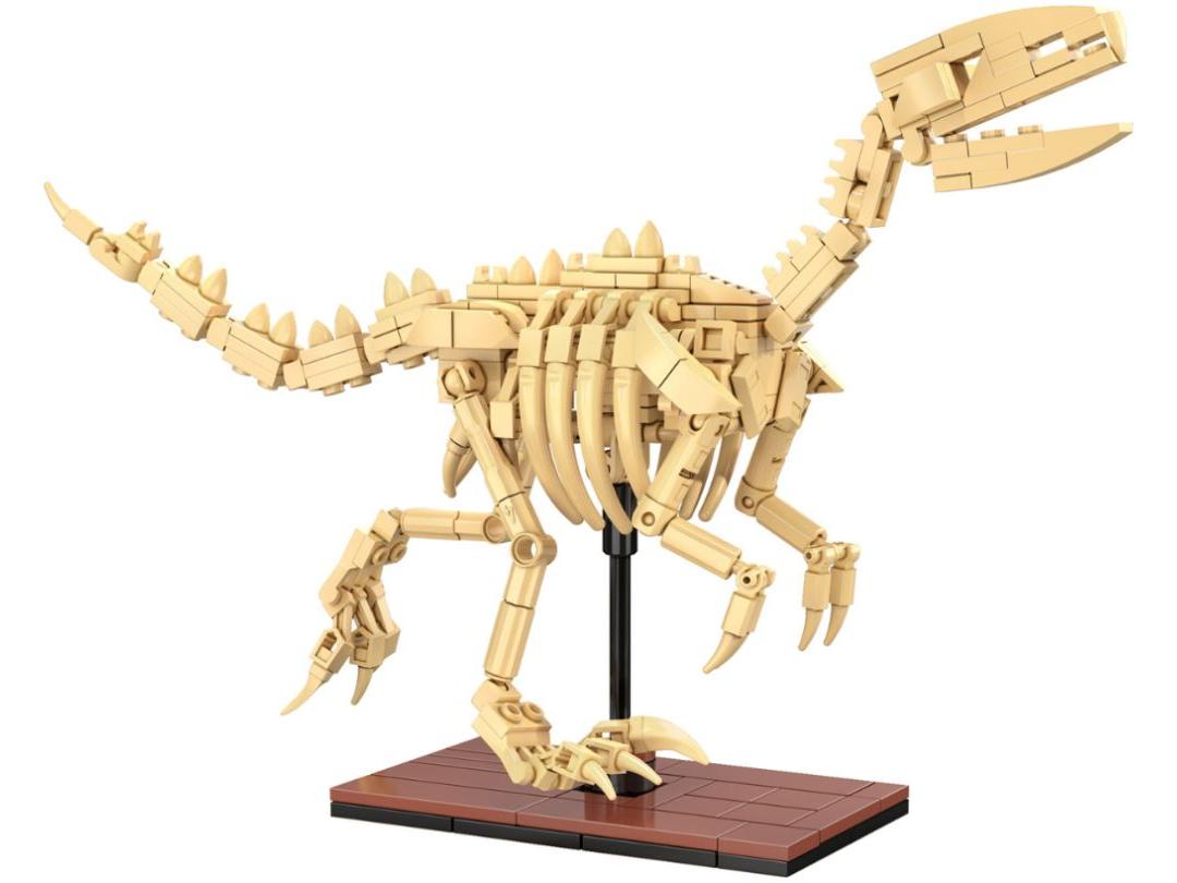 Dinosaur Fossils: Velociraptor (256 pcs) Cada Kit-Cada-Diecast Model Centre