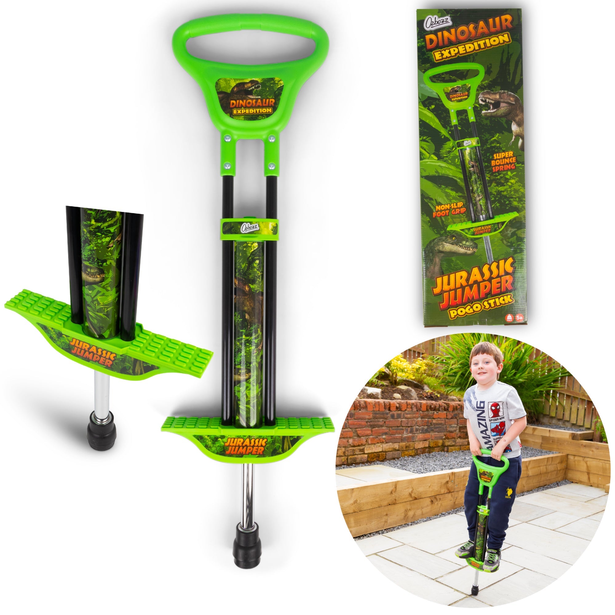 Dinosaur Pogo Stick 89 cm-Diecast Model Centre-Diecast Model Centre