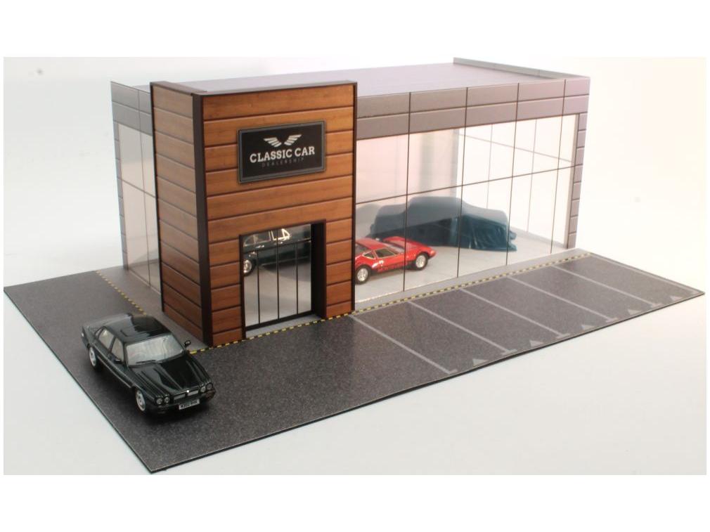 Diorama showroom 1 1:43 Scale Matrix Resin Model Car-Matrix-Diecast Model Centre
