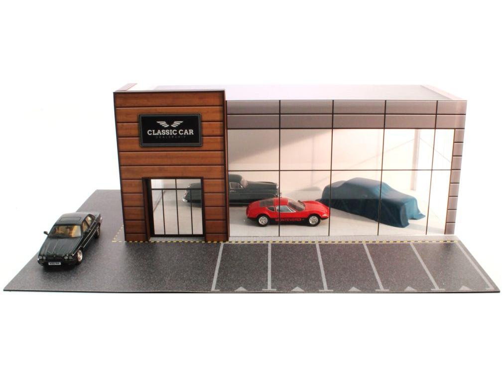 Diorama showroom 1 1:43 Scale Matrix Resin Model Car-Matrix-Diecast Model Centre