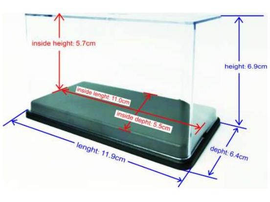 Display Case 1:64 Scale Cars