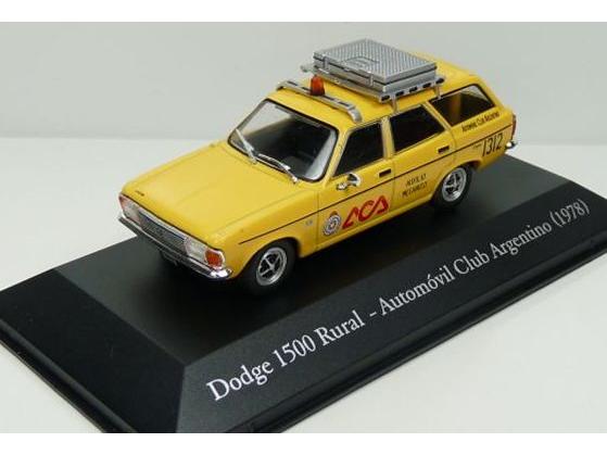 Dodge 1500 Rural Automl Club (Argentina Spec.) 1:43 Scale Diecast Model-Unbranded-Diecast Model Centre