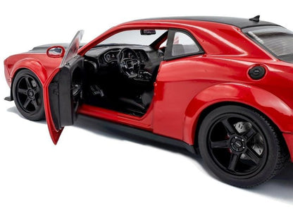 Dodge Challenger Demon Tor Red 2023 1:18 Scale Diecast Model Car – Solido-Solido-Diecast Model Centre