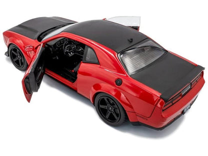 Dodge Challenger Demon Tor Red 2023 1:18 Scale Diecast Model Car – Solido-Solido-Diecast Model Centre