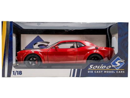 Dodge Challenger Demon Tor Red 2023 1:18 Scale Diecast Model Car – Solido-Solido-Diecast Model Centre