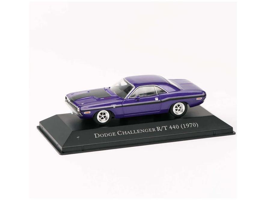 Dodge Challenger R/T 440 1970 Purple 1:43 Scale Diecast Model Car