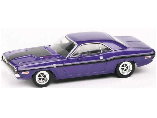 Dodge Challenger R/T 440 1970 Purple 1:43 Scale Diecast Model-Unbranded-Diecast Model Centre