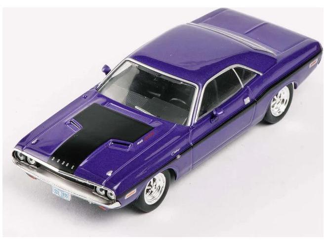 Dodge Challenger R/T 440 1970 Purple 1:43 Scale Diecast Model-Unbranded-Diecast Model Centre