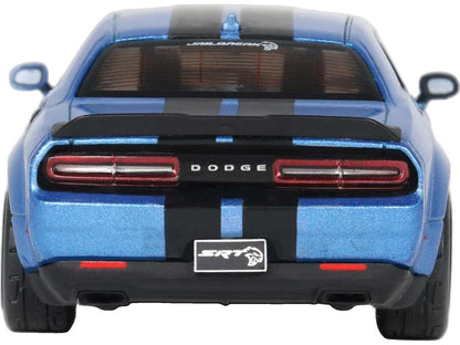 Dodge Challenger SRT Hellcat Redeye Widebody Custom Metallic Blue 2020 1:43 Scale Diecast Car – Solido-Solido-Diecast Model Centre