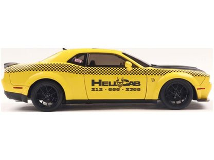 Dodge Challenger SRT Hellcat Redeye Widebody NYC Hellcab 2023 1:18 Scale Solido Diecast Model Car-Solido-Diecast Model Centre