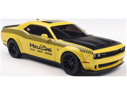 Dodge Challenger SRT Hellcat Redeye Widebody NYC Hellcab 2023 1:18 Scale Solido Diecast Model Car-Solido-Diecast Model Centre