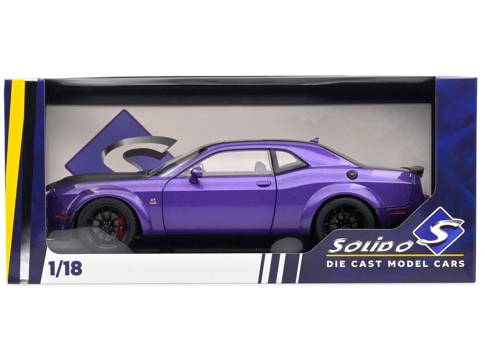 Dodge Challenger SRT Hellcat Redeye Widebody Plum Crazy 2020 1:18 Scale Diecast Model Car – Solido-Solido-Diecast Model Centre