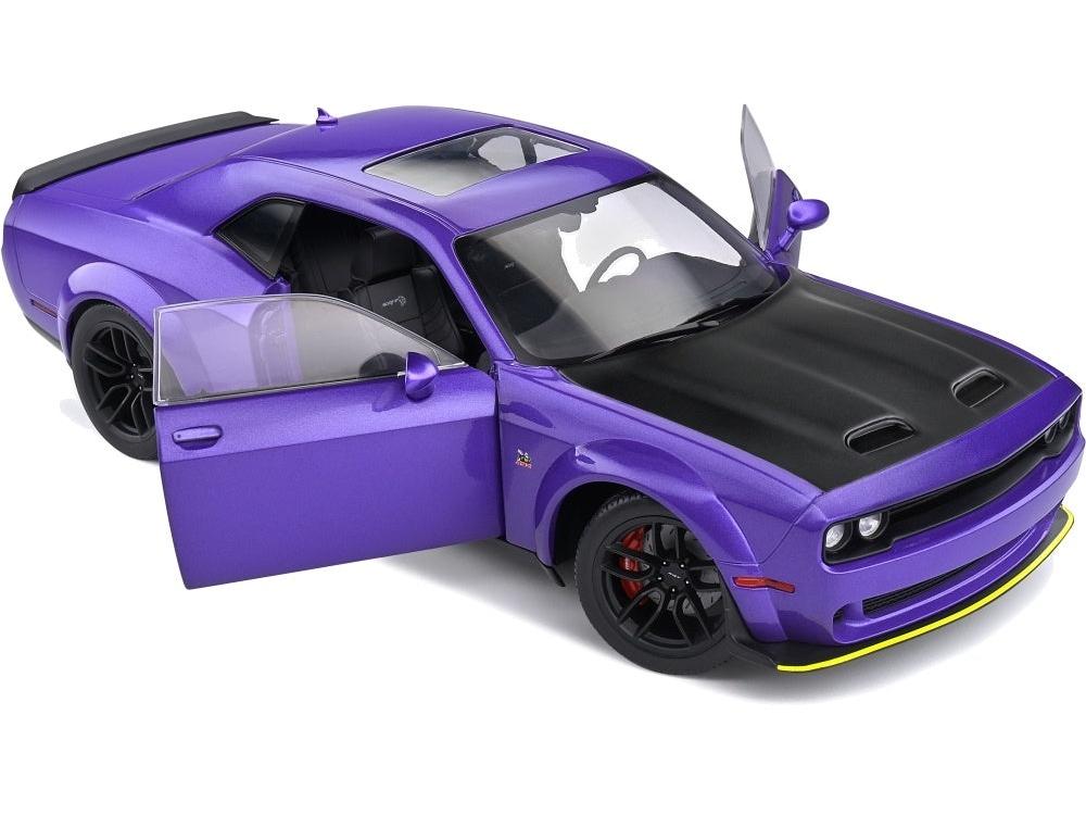 Dodge Challenger SRT Hellcat Redeye Widebody Plum Crazy 2020 1:18 Scale Diecast Model Car – Solido-Solido-Diecast Model Centre