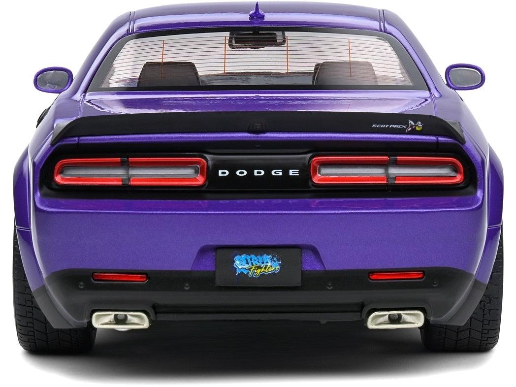 Dodge Challenger SRT Hellcat Redeye Widebody Plum Crazy 2020 1:18 Scale Diecast Model Car – Solido-Solido-Diecast Model Centre