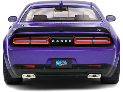 Dodge Challenger SRT Hellcat Redeye Widebody Plum Crazy 2020 1:18 Scale Diecast Model Car – Solido-Solido-Diecast Model Centre