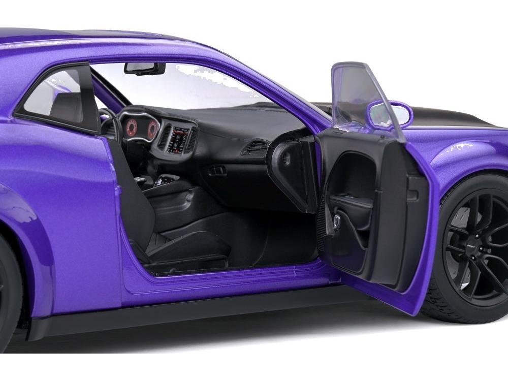 Dodge Challenger SRT Hellcat Redeye Widebody Plum Crazy 2020 1:18 Scale Diecast Model Car – Solido-Solido-Diecast Model Centre