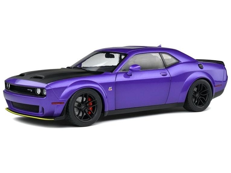 Dodge Challenger SRT Hellcat Redeye Widebody Plum Crazy 2020 1:18 Scale Diecast Model Car – Solido-Solido-Diecast Model Centre