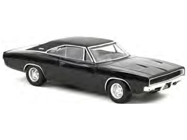 Dodge Charger 1968 black - 1:43 Scale Model Car-Norev-Diecast Model Centre