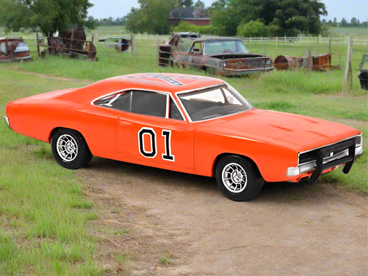 Dodge Charger 1969 General Lee Dukes of Hazzard - 1:43 Scale Model Car