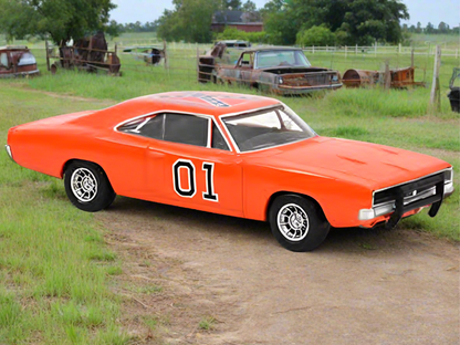Dodge Charger 1969 General Lee Dukes of Hazzard 1:43 Scale Norev Diecast Model Car