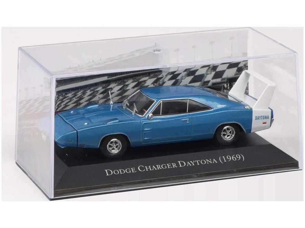 Dodge Charger Daytona 1969 Blue 1:43 Scale Diecast Model-Unbranded-Diecast Model Centre