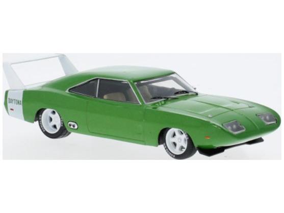 Dodge Charger Daytona Green Metallic 1969 1:43 Scale IXO Diecast Model Car-IXO-Diecast Model Centre