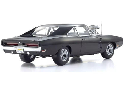 Dodge Charger R/T 1970 Fast and Furious Black 1:18 Scale Kyosho Diecast Model Car-Kyosho-Diecast Model Centre