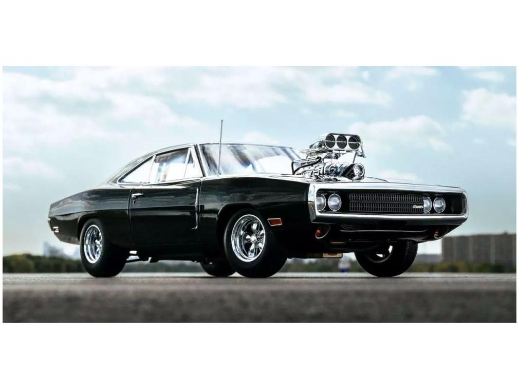 Dodge Charger R/T 1970 Fast and Furious Black 1:18 Scale Kyosho